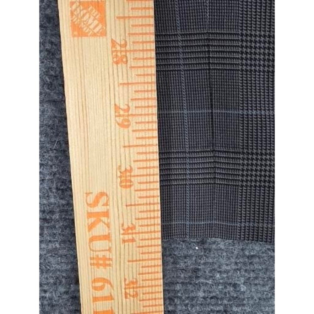 Banana Republic Mens Brown Glen Plaid Windowpane Cotton Dress Pants 32x34 Work - Picture 5 of 10